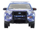 2022 Ford Police Interceptor Utility Miami Police Department Hispanic Heritage Month Blue with Graphics Hobby Exclusive Series 1/64 Diecast Model Car Greenlight 30554