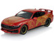 2024 Ford Mustang Dark Horse Chinese Zodiac 2026 Year of the Horse Red with Gold Graphics Hobby Exclusive Series 1/64 Diecast Model Car Greenlight GL30576