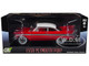 1958 Plymouth Fury Red with White Top and Red Interior Hollywood Greatest Hits Series 1/24 Diecast Model Car Greenlight 84222