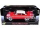 1958 Plymouth Fury Red with White Top and Red Interior Hollywood Greatest Hits Series 1/24 Diecast Model Car Greenlight 84222