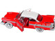 1958 Plymouth Fury Red with White Top and Red Interior Hollywood Greatest Hits Series 1/24 Diecast Model Car Greenlight 84222