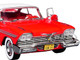 1958 Plymouth Fury Red with White Top and Red Interior Hollywood Greatest Hits Series 1/24 Diecast Model Car Greenlight 84222