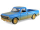 1971 Chevrolet C 10 Pickup Truck Blue Dirty Version Hollywood Greatest Hits Series 1/24 Diecast Model Car Greenlight 84223 1971 Chevrolet C 10 Pickup Truck Blue Dirty Version Hollywood Greatest Hits Series 1/24 Diecast Model Car Greenlight 84223