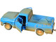 1971 Chevrolet C 10 Pickup Truck Blue Dirty Version Hollywood Greatest Hits Series 1/24 Diecast Model Car Greenlight 84223