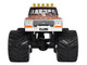 1978 Ford F 350 Monster Truck with 66 Inch Tires BFT Brown Two Tone Kings of Crunch Series 1/43 Diecast Model Car Greenlight 88051