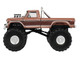 1978 Ford F 350 Monster Truck with 66 Inch Tires BFT Brown Two Tone Kings of Crunch Series 1/43 Diecast Model Car Greenlight 88051