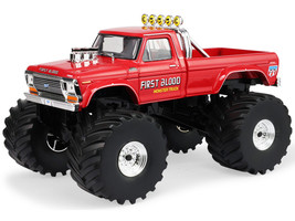 1978 Ford F 250 Monster Truck with 66 Inch Tires First Blood Red Kings of Crunch Series 1/43 Diecast Model Car Greenlight 88052