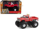 1978 Ford F 250 Monster Truck with 66 Inch Tires First Blood Red Kings of Crunch Series 1/43 Diecast Model Car Greenlight 88052