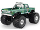 1975 Ford F 250 Monster Truck with 66 Inch Tires Thumper Green Metallic Kings of Crunch Series 1/43 Diecast Model Car Greenlight 88053