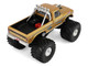 1979 Ford F 250 Monster Truck Bigfoot #1 50th Anniversary Gold Metallic Kings of Crunch Series 1/43 Diecast Model Car Greenlight 88061