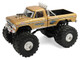 1979 Ford F 250 Monster Truck Bigfoot #1 50th Anniversary Gold Metallic Kings of Crunch Series 1/43 Diecast Model Car Greenlight 88061