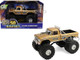 1979 Ford F 250 Monster Truck Bigfoot #1 50th Anniversary Gold Metallic Kings of Crunch Series 1/43 Diecast Model Car Greenlight 88061