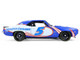 1969 Chevrolet Camaro #5 Kyle Larson Hendrick Motorsports First Win Tribute Blue and White with Graphics 1/18 Diecast Model Car Highway 61 HWY-18053