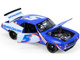 1969 Chevrolet Camaro #5 Kyle Larson Hendrick Motorsports First Win Tribute Blue and White with Graphics 1/18 Diecast Model Car Highway 61 HWY-18053