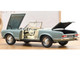 1963 Mercedes Benz 230 SEL Horizon Blue with Cream Interior 1/18 Diecast Model Car Norev 183992