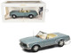 1963 Mercedes Benz 230 SEL Horizon Blue with Cream Interior 1/18 Diecast Model Car Norev 183992