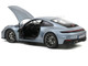 2024 Porsche 911 Carrera Polar Silver Metallic 1/18 Diecast Model Car Norev 187170 2024 Porsche 911 Carrera Polar Silver Metallic 1/18 Diecast Model Car Norev 187170