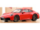 2024 Porsche 911 Carrera 4 GTS Guards Red 1/18 Diecast Model Car Norev 187171