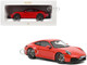 2024 Porsche 911 Carrera 4 GTS Guards Red 1/18 Diecast Model Car Norev 187171