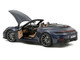 2024 Porsche 911 Carrera S Cabriolet Yachting Blue Metallic 1/18 Diecast Model Car Norev 187180