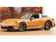 2024 Porsche 911 Targa Bahama Yellow with Black Stripes 1/18 Diecast Model Car Norev 187190