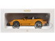 2024 Porsche 911 Targa Bahama Yellow with Black Stripes 1/18 Diecast Model Car Norev 187190