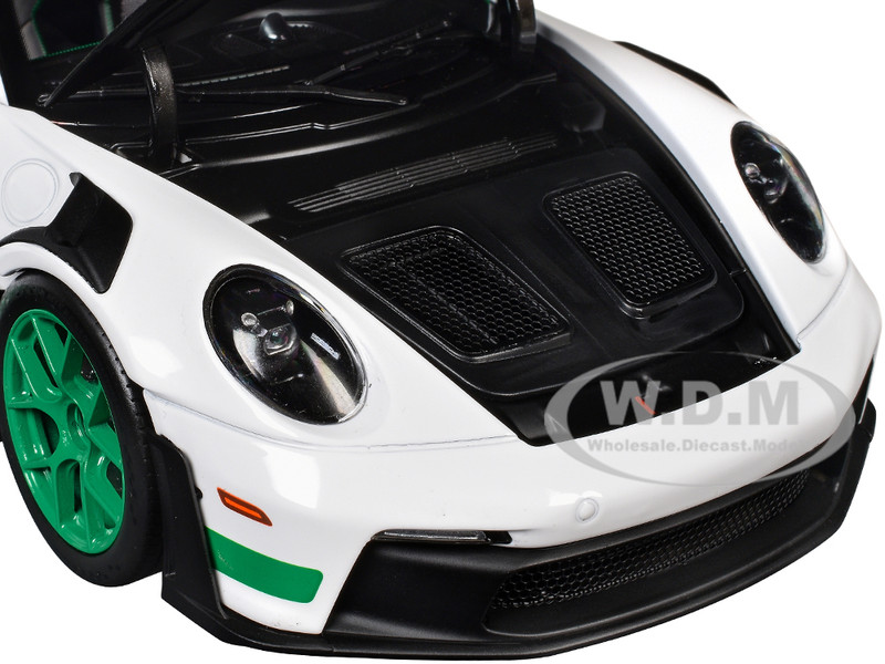 2022 PORSCHE 911 GT3 RS WEISSACH PACK WHITE 1/18 DIECAST MODEL BY