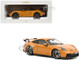 2021 Porsche 911 GT3 Bahama Yellow 1/18 Diecast Model Car Norev 187387