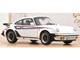 1980 Porsche 911 Turbo 3 3 White with Blue and Red Graphics 1/18 Diecast Model Car Norev 187668