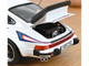 1980 Porsche 911 Turbo 3 3 White with Blue and Red Graphics 1/18 Diecast Model Car Norev 187668
