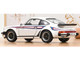 1980 Porsche 911 Turbo 3 3 White with Blue and Red Graphics 1/18 Diecast Model Car Norev 187668