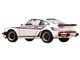 1980 Porsche 911 Turbo 3 3 White with Blue and Red Graphics 1/18 Diecast Model Car Norev 187668