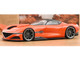 2024 Genesis X Gran Berlinetta VGT Orange Metallic with Black Top 1/18 Diecast Model Car Norev 188032