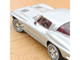 1963 Chevrolet Corvette Sting Ray Sebring Silver Metallic with Red Interior 1/18 Diecast Model Car Norev 189052