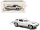 1963 Chevrolet Corvette Sting Ray Sebring Silver Metallic with Red Interior 1/18 Diecast Model Car Norev 189052