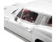 1963 Chevrolet Corvette Sting Ray Sebring Silver Metallic with Red Interior 1/18 Diecast Model Car Norev 189052