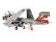 Grumman EA 6B Prowler Attack Aircraft VAQ 136 Gauntlets USS George Washington 2012 United States Navy 1/72 Diecast Model JC Wings JCW-72-EA6B-007