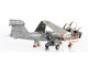 Grumman EA 6B Prowler Attack Aircraft VAQ 141 Shadowhawks Desert Storm 1991 United States Navy 1/72 Diecast Model Wings JCW-72-EA6B-010