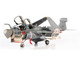 Grumman EA 6B Prowler Attack Aircraft VAQ 141 Shadowhawks Desert Storm 1991 United States Navy 1/72 Diecast Model Wings JCW-72-EA6B-010