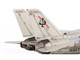 Grumman F 14A Tomcat Fighter Aircraft VF 41 Black Aces USS Nimitz Gulf of Sidra 1981 United States Navy 1/72 Diecast Model JC Wings JCW-72-F14-017