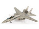 Grumman F 14A Tomcat Fighter Aircraft VF 41 Black Aces USS Nimitz Gulf of Sidra 1981 United States Navy 1/72 Diecast Model JC Wings JCW-72-F14-017