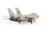 Grumman F 14A Tomcat Fighter Aircraft VF 41 Black Aces USS Nimitz Gulf of Sidra 1981 United States Navy 1/72 Diecast Model JC Wings JCW-72-F14-017