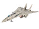 Grumman F 14A Tomcat Fighter Aircraft VF 41 Black Aces USS Nimitz Gulf of Sidra 1981 United States Navy 1/72 Diecast Model JC Wings JCW-72-F14-017