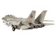 Grumman F 14A Tomcat Fighter Aircraft VF 41 Black Aces USS Nimitz Gulf of Sidra 1981 United States Navy 1/72 Diecast Model JC Wings JCW-72-F14-017