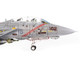 Grumman F 14B Tomcat Fighter Aircraft VF 102 Diamondbacks Operation Enduring Freedom 2001 United States Navy 1/72 Diecast Model JC Wings JCW-72-F14-024