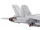 Boeing F A 18E Super Hornet Aircraft VFA 87 Golden Warriors USS George H W Bush 2017 United States Navy 1/72 Diecast Model JC Wings JCW-72-F18-021