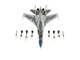 Sukhoi Su 27 Flanker Aircraft Ukraine War 2023 Ukrainian Air Forces 1/72 Diecast Model JC Wings JCW-72-SU27-016