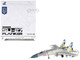 Sukhoi Su 27 Flanker Aircraft Ukraine War 2023 Ukrainian Air Forces 1/72 Diecast Model JC Wings JCW-72-SU27-016