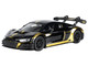Audi R8 LMS GT3 Black with Gold Stripes and Graphics Midnight Eclipse Series 1/24 Diecast Model Car Motormax 79208BK Audi R8 LMS GT3 Black with Gold Stripes and Graphics Midnight Eclipse Series 1/24 Diecast Model Car Motormax 79208BK