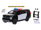 2025 Chevrolet Tahoe PPV Black and White Builder s Kit with Flashing Light Bar and Front and Rear Lights and Sounds 1/24 Diecast Model Car Motormax 79623BKW 2025 Chevrolet Tahoe PPV Black and White Builder s Kit with Flashing Light Bar and Front and Rear Lights and Sounds 1/24 Diecast Model Car Motormax 79623BKW